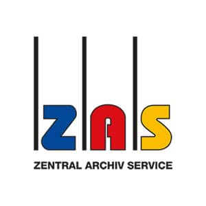 ZAS Zentral Archiv Service Logo