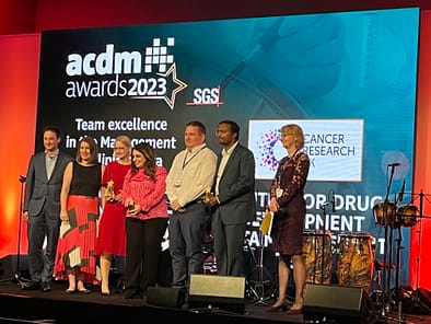 Auszeichnung der ACDM für das erfolgreichste Team 