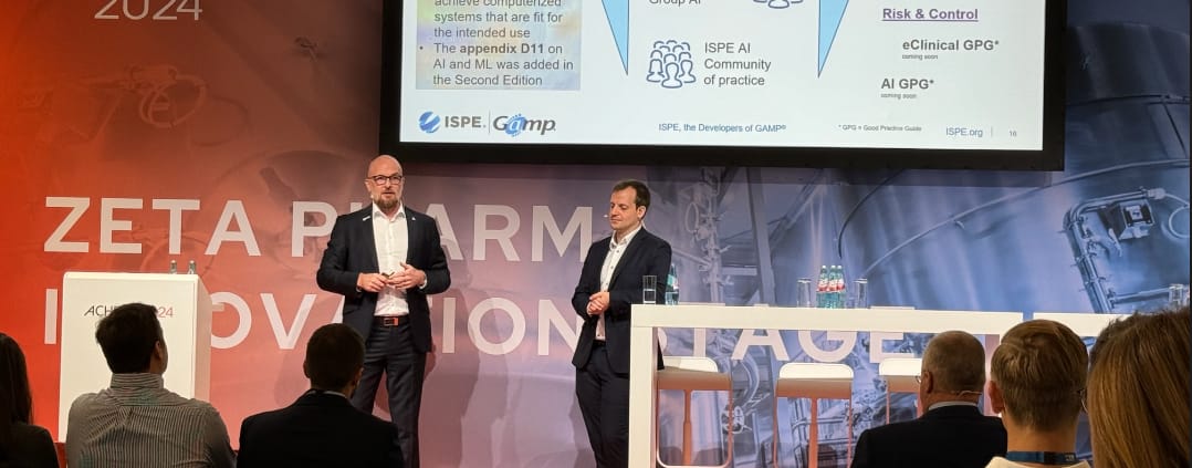 Titelbild zum Beitrag: Der CEO von QFINITY war auf der ACHEMA 2024 mit einem Vortrag vertreten