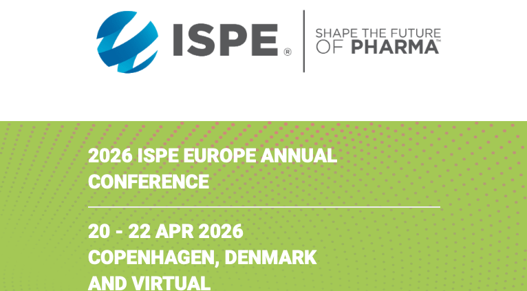Veranstaltungsbanner: ISPE EU Jahreskonferenz | 20-22. April 2026