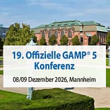 19th Official GAMP 5 Conference - December 8–9, 2026, Mannheim