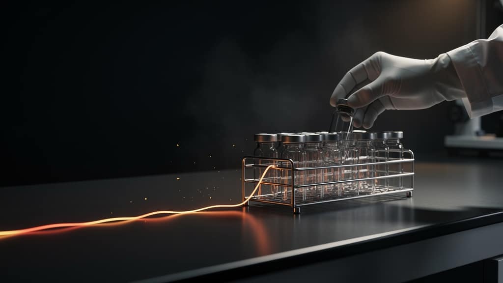 data integrity GCP - clinical research laboratory with digital sample trail - QFINITY