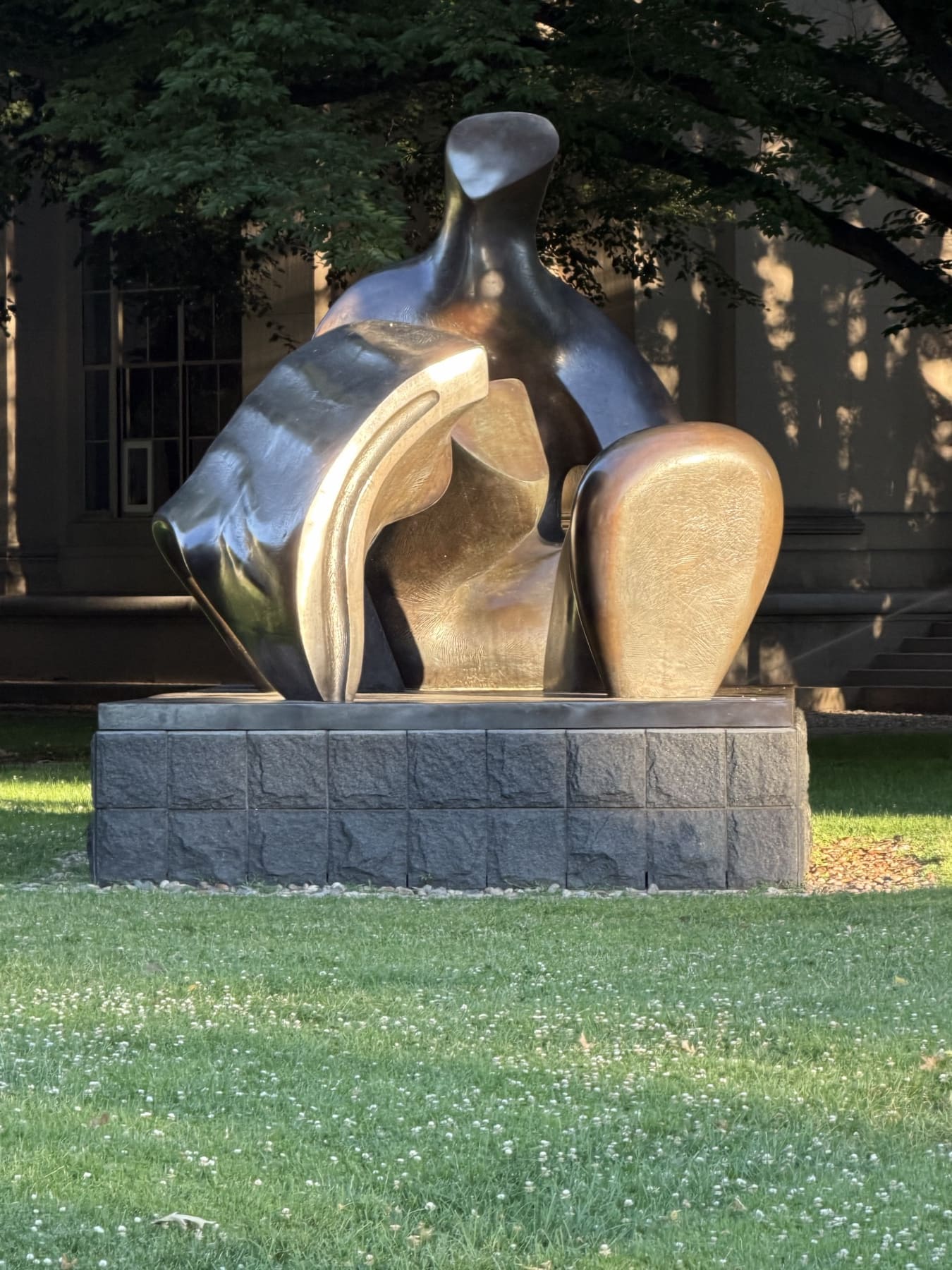 Bronze sculpture on the MIT campus